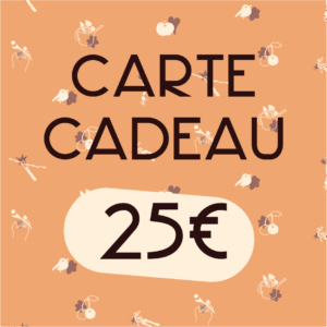 Carte cadeau 25 €