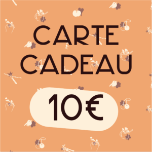 Carte cadeau 10 €